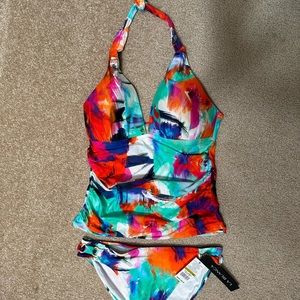 La Blanca 2 piece swimsuit size 14 New w/tag